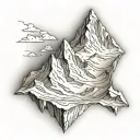 matterhorn tattoo design idea