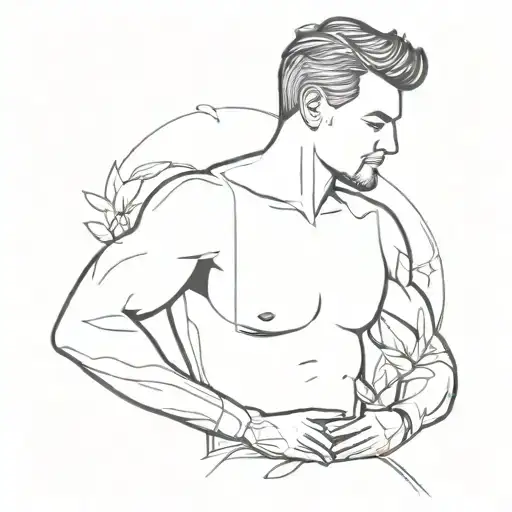 men's mental health tattoo tattoo design idea