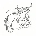 taurus scorpio tattoo design idea