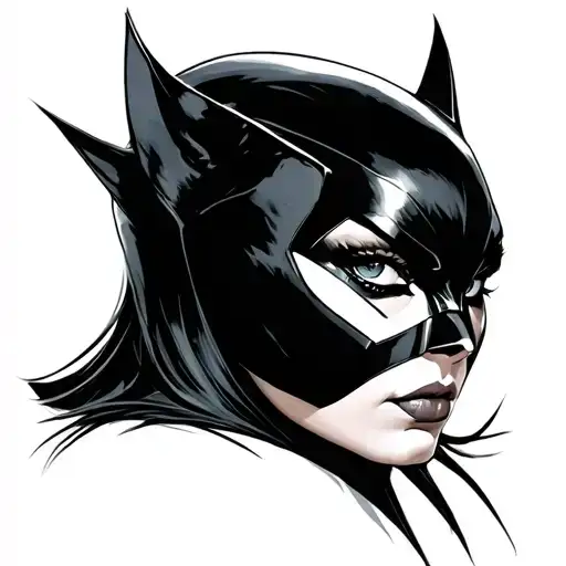 Catwoman tattoo design idea