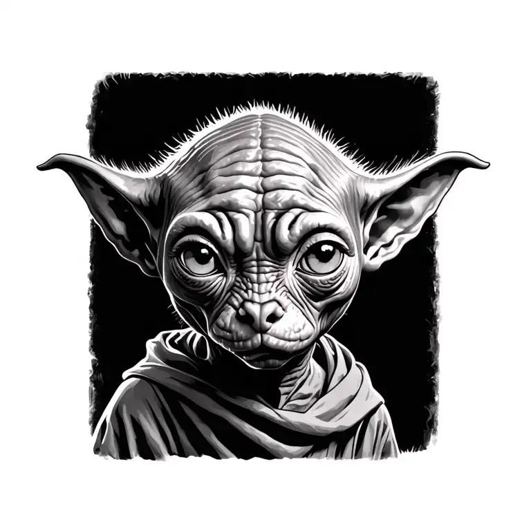 dobby tattoo design idea