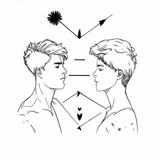 one direction, aspects of each person and beautiful nature tattoo design idea