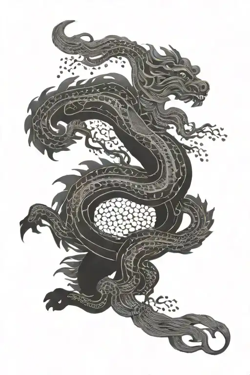 Mongolian fine line art tattoo tattoo design idea
