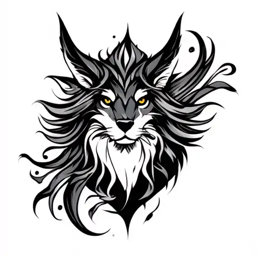 Lubu tattoo design idea