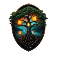 tree of life but from Tron:Legacy tattoo design idea