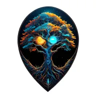 tree of life but from Tron:Legacy tattoo design idea