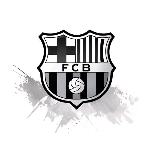 FC Barcelona tattoo design idea