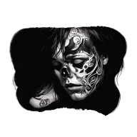 Depression tattoo design idea