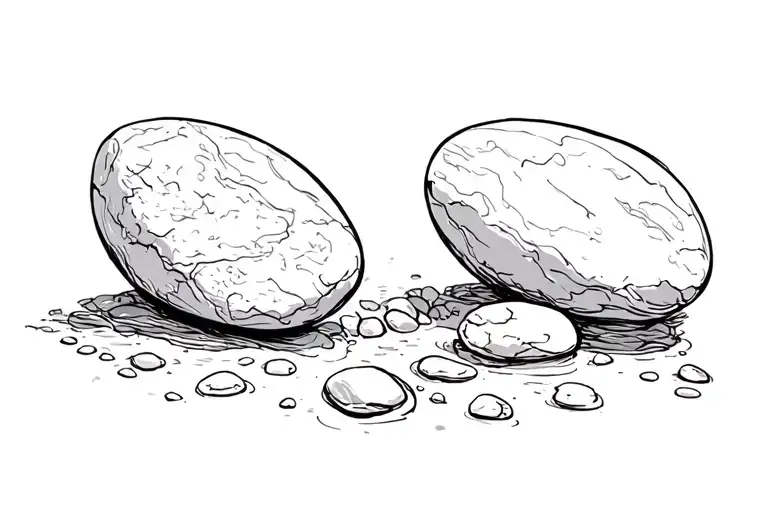 pebbles and bammbamm tattoo design idea