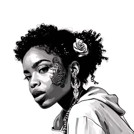 Lauryn Hill tattoo design idea