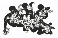 goofy tattoo design idea