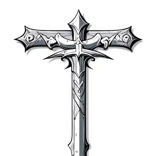 Knights Templar tattoo design idea