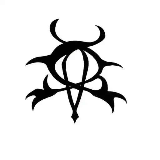 anarchist pirate flag morphing tattoo design idea