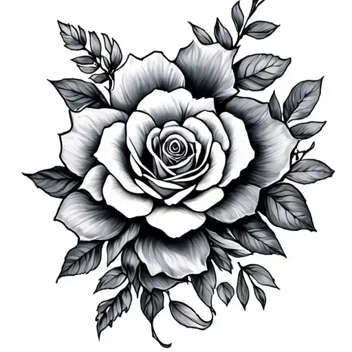 A 7 and 11 tattoo design idea