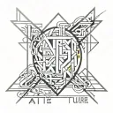 Attitude is everything tattoo design idea