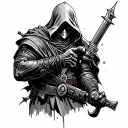 Assassin tattoo design idea