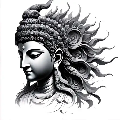 bodhisattva tattoo design idea