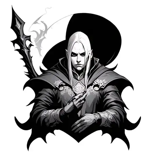 Invoker dota 2 tattoo design idea