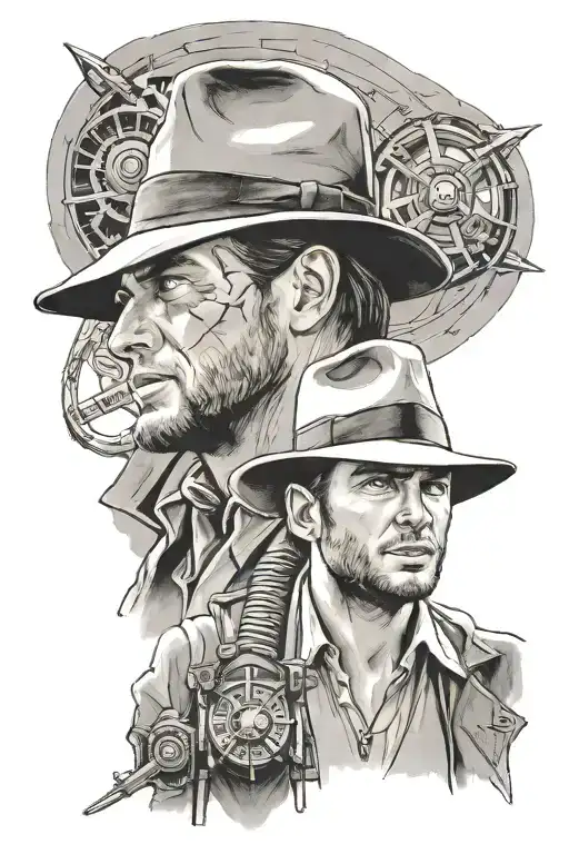 raiders of the lost ark tattoo design idea