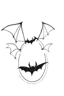 Bats tattoo design idea