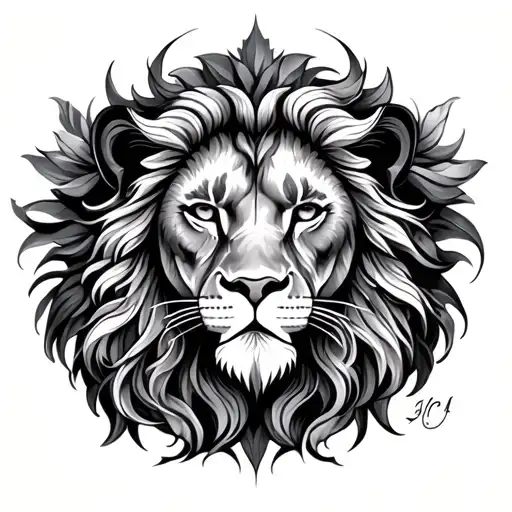 Leo And Libra tattoo design idea