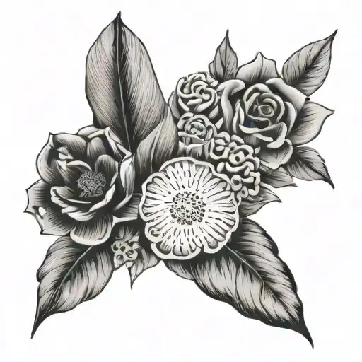 "acta non verba with graphic design, small and elegant tattoo design idea