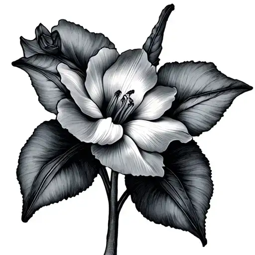 Bluebell tattoo design idea