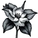 Bluebell tattoo design idea