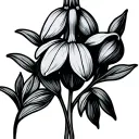 Bluebell tattoo design idea