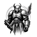 Warhammer 40k tattoo design idea