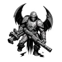 Warhammer 40k tattoo design idea