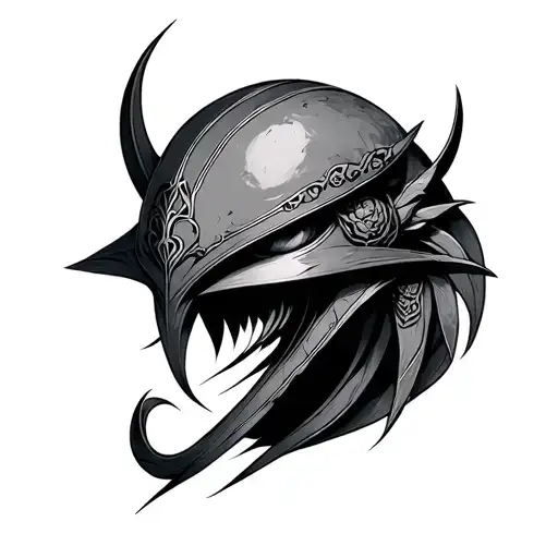 Kabuto tattoo design idea