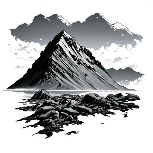 Kilimanjaro tattoo design idea