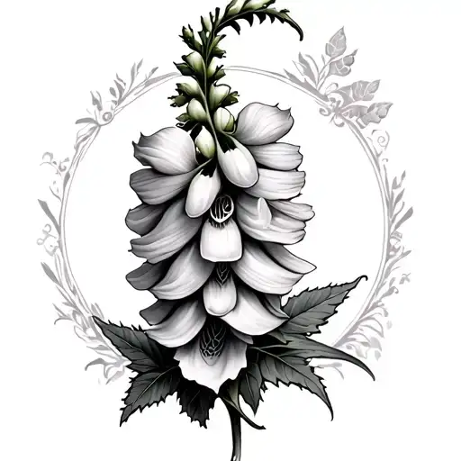Snapdragon tattoo design idea
