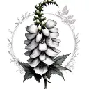Snapdragon tattoo design idea