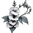 Snapdragon tattoo design idea