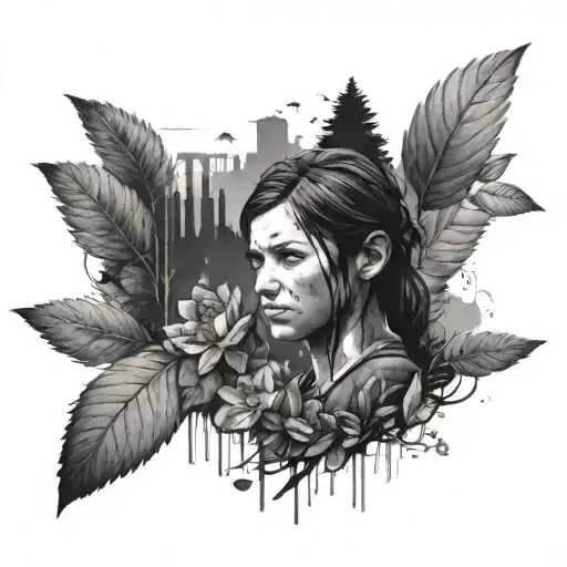 the last of us fougère tattoo design idea