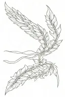 Icarus falling from the sun; laurel wreath; "memento mori"; "memento vivere" tattoo design idea