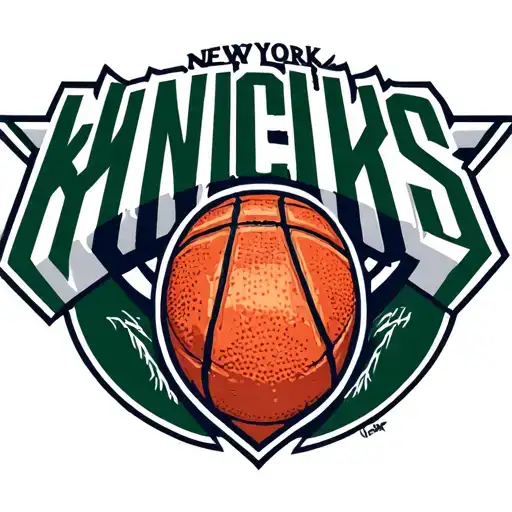 New York Jets logos incorporated with the New York knicks tattoo design idea