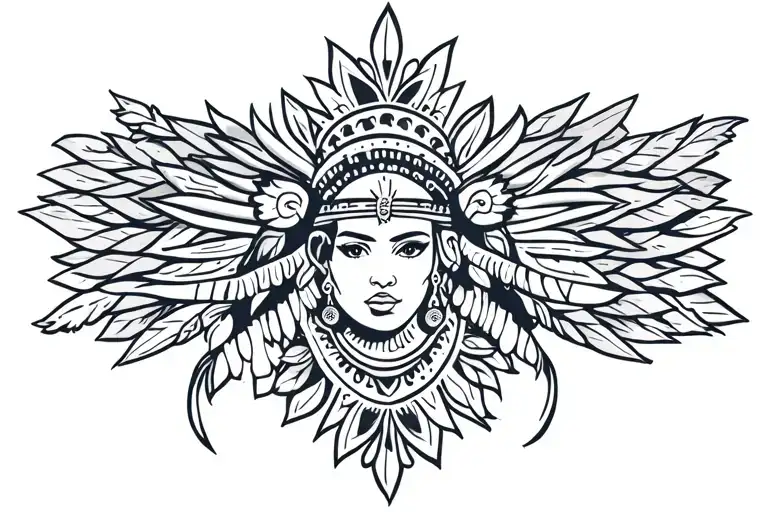 Choctaw tattoo design idea