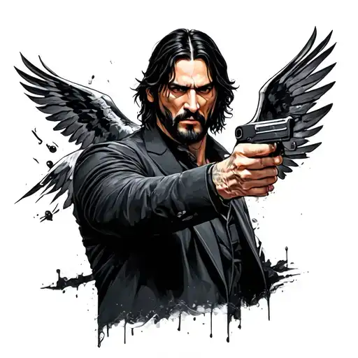 John Wick tattoo design idea