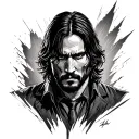 John Wick tattoo design idea