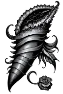 cornicello tattoo design idea