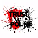 Trust No One tattoo design idea