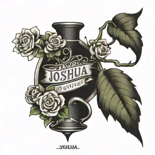 Joshua 1:9 tattoo design idea