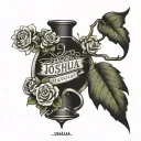 Joshua 1:9 tattoo design idea