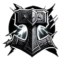 thor hammer and lightning tattoo design idea