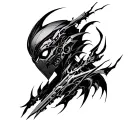 warframe tattoo design idea