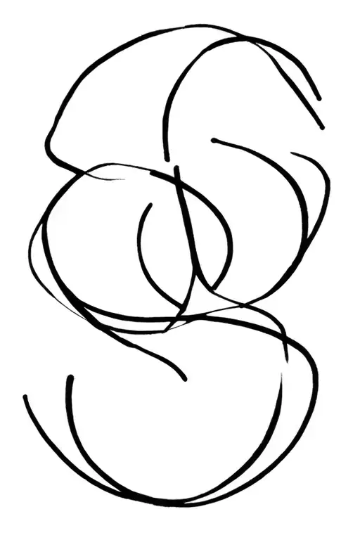 boomerang in motion tattoo design idea