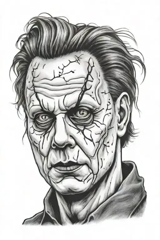 Michael Myers tattoo design idea